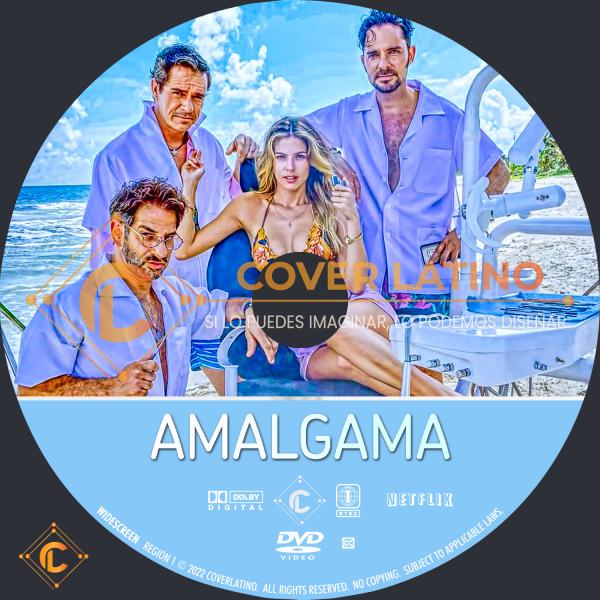 Amalgama (2020) Caratula DVD y label disc